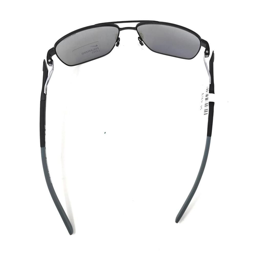 Nike Club Premier-P DQ0920 011 Sunglasses Satin Black Polarized Blue Mirror Lens - Picture 6 of 8